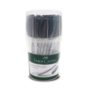 Picture of ปากกาลูกลื่น เฟเบอร์คาสเทล (Faber Castell) 1423, 0.7 ดำ,(1x30)