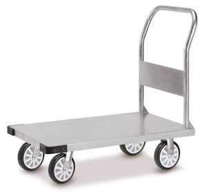 Picture of รถเข็นสแตนเลส 1 ชั้น ST1-7011, 11.55x71x90 ซม., 500 กก.