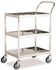 Picture of รถเข็นสแตนเลส 3 ชั้น,ล้อยาง, ST3-4006S, 40x60x97.5 ซม., 200 กก.