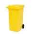Picture of ถังขยะ กทม,ติดล้อฝาเรียบ MGB240L 73x58x108ซม.240ลิตร เหลือง