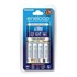 Picture of แท่นชาร์จถ่าน Panasonic+ถ่านชาร์จ AA ชาร์จ+แถม 4 ก้อน K-KJ55MCC40T (2 ชม.)
