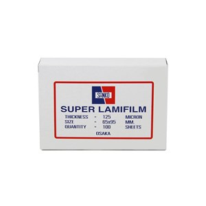 Picture of พลาสติกเคลือบบัตร แซนโก้ 125 ไมครอน, 65 x 95 มม., 100 แผ่น