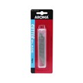 Picture of ใบมีดคัตเตอร์ อโรม่า (AROMA) L-D-100-10P (10 ใบ) 18 มม. 30 องศา