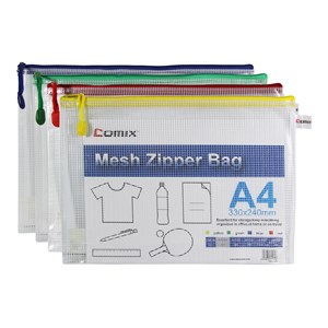 Picture of ซองตาข่าย ซิปรูด โคมิค (COMIX) 1154 (A4)