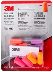 Picture of ปลั๊กอุดหู 3M Protection Earplugs (แพ็ค4คู่) คละสี
