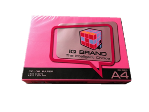 Picture of กระดาษสีถ่ายเอกสาร IQ Cyber Red