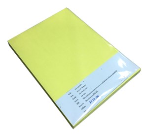Picture of กระดาษการ์ด 180 แกรม IQ เหลือง 100 แผ่น