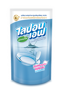 Picture of น้ำยาล้างจานไลปอนเอฟ,รีฟิล 550 ซีซี. (3 ถุง)