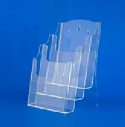 Picture of กล่องใส่โบรชัวร์ JW A5-3L, 3 ช่อง แท่นเสียบป้ายชื่อ