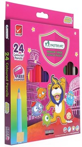Picture of Master Art มาสเตอร์อาร์ต ดินสอสีแท่งยาว 24สี ซุปเปอร์ไบรท์