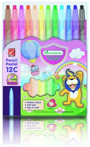 Picture of Master Art มาสเตอร์อาร์ต ดินสอสีพาสเทล 12สี