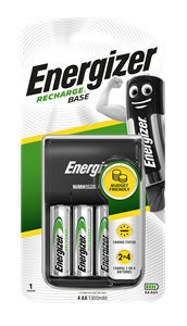 Picture of แท่นชาร์จถ่าน Energizer CHVC Base 1300 mAh พร้อมถ่าน 4AA