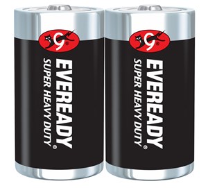 Picture of ถ่าน EVEREADY 1250 SW2 D สีดำ ( แพ็ค2) (Energizer)
