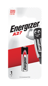Picture of ถ่านรีโมท Energizer A27 (12V)