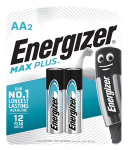 Picture of ถ่านอัลคาไลน์ Energizer MAX PLUS EP91 AA (แพ็ค 2 ก้อน)