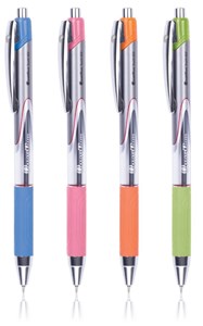 Picture of ควอนตั้มปากกาเจลโล่พลัส ทัช 500 สีน้ำเงินคละสี