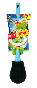 Picture of "โพลี-ไบรท์" แปรงขัดโถสุขภัณฑ์ (สีเขียว)
