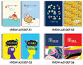 Picture of สมุดปกแข็งสันห่วงเม้งฮั้ว 70g A5,100แผ่น HVDW-A51007
