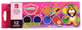 Picture of สีน้ำก้อน มาสเตอร์อาร์ต Master Art 5 มล. 12สี (กล่องกระดาษ)