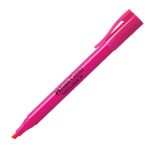 Picture of ปากกาเน้นข้อความ เฟเบอร์คาสเทล (Faber Castell) SLIM ชมพู (นีออน)