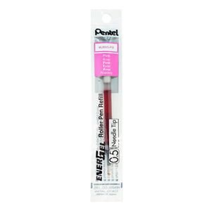 Picture of ไส้ปากกาหัวเข็ม เพนเทล (Pentel) ENERGEL LRN-5 สีชมพู