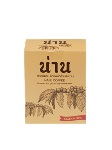 Picture of กาแฟดริป กาแฟแท้คั่งบด น่าน,(1กล่องบรรจุ 5ซองๆละ8กรัม)