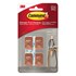 Picture of คอมมานด์ 3M ตะขอเมทัลลิค 17031SS-4ES Command™ Small Stainless Steel Hooks 4 Hooks, 5 Strips