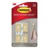 Picture of คอมมานด์ 3M ตะขอเมทัลลิค 17032BR-4ES Command™ Small Metallic Hooks, Brass Color, 4 Hooks, 5 Strips