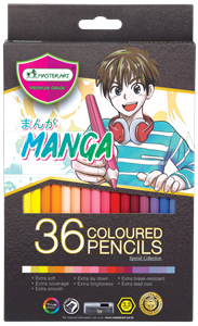 Picture of มาสเตอร์อาร์ต มาสเตอร์ซีรี่ย์ ดินสอสี 36 สี รุ่น มังงะ