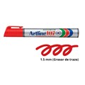 Picture of ปากกาเคมี อาร์ทไลน์ EK-107 หัวกลม แดง