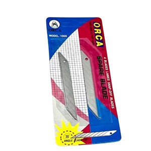 Picture of ใบมีดคัตเตอร์ ออร์ก้า D-100, เล็ก, 30 องศา (กล่องละ 100ใบ)
