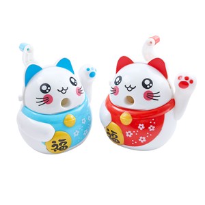 Picture of ตราม้า เครื่องเหลาดินสอ สีหวาน ลายการ์ตูน แมวนางกวัก H-956