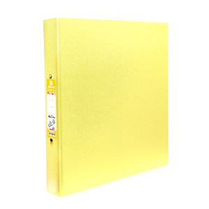 Picture of ตราม้า แฟ้ม 2 ห่วง ปกกระดาษ A4 H-338 เหลืองพาสเทล