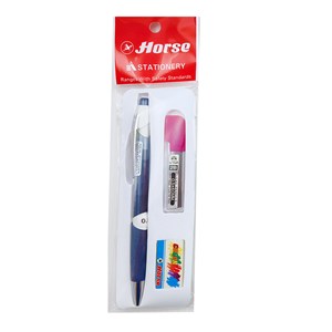 Picture of ตราม้า ชุดดินสอกด NM-8006 ยางลบ ไส้ดินสอ