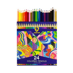 Picture of ตราม้า ดินสอสีไม้ยาว 24สี NEW SUPERIOR SERIES HG-24