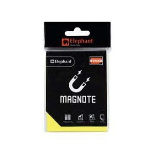 Picture of ตราช้าง แม็กโน้ต เหลือง นีออน 3"x4"