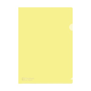 Picture of ตราช้างแฟ้มซองพลาสติก 405A4 เหลือง