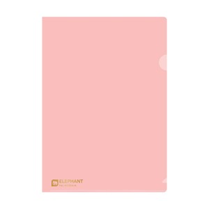 Picture of ตราช้างแฟ้มซองพลาสติก 405A4 พีช