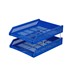 Picture of ตราช้าง ถาดเอกสารพลาสติก 2ชั้น น้ำเงิน Document Tray