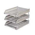 Picture of ตราช้าง ถาดเอกสารพลาสติก 3ชั้น เทา Document Tray