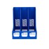 Picture of ตราช้าง กล่องเอกสารพลาสติก 3ช่อง น้ำเงิน Magazine Holder