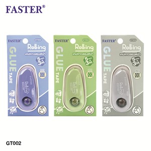 Picture of Faster เทปกาวสองหน้า ฟาสเตอร์ ROLLING GLUE TAPE GT002