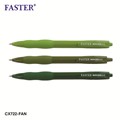 Picture of Faster ปากกาหมึกเจล มัทฉะ 0.5 คละสีเขียว CX722-FAN