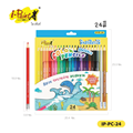 Picture of i-Paint ดินสอสีลบได้ สีไม้ลบได้ ไอเพ้นท์ IP-PC 24สี