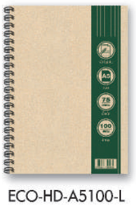 Picture of สมุดสันห่วง เม้งฮั้ว A5/100แผ่น 75g ECO มีเส้น