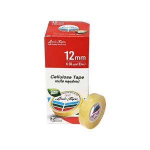 Picture of เทปใส หลุยส์ 1/2" x 36 หลา แกนเล็ก, 12 ม้วน