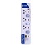 Picture of รางปลั๊กไฟโตชิโน ET-913USB 3จุด+2USB,มี Surge 3เมตร สีขาว (มอก.)(1x24), 10A/2300W