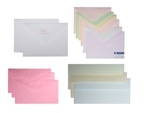 Picture of ซองสี แอลคิว 555 เบอร์ 9  (50 ซอง) คละสีในกล่อง