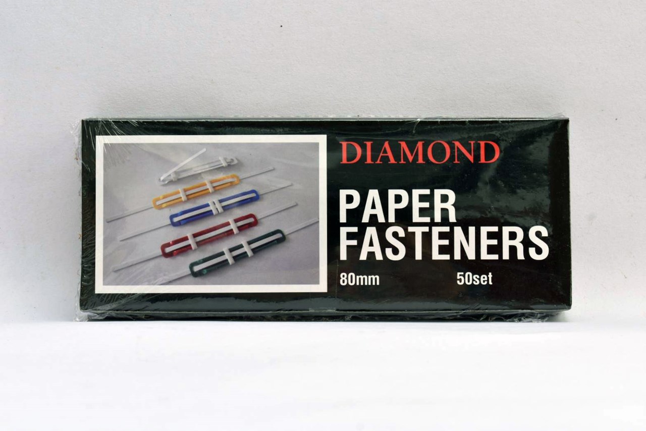 Picture of DIAMOND ลิ้นแฟ้มพลาสติก คละสี 50 ชุด