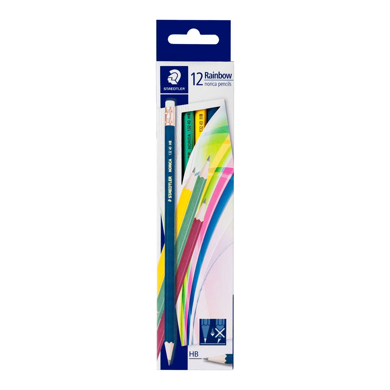 Picture of สเต็ดเล่อร์ (Staedtler) ดินสอดำ นอริกา เรนโบว์ FSC 100%